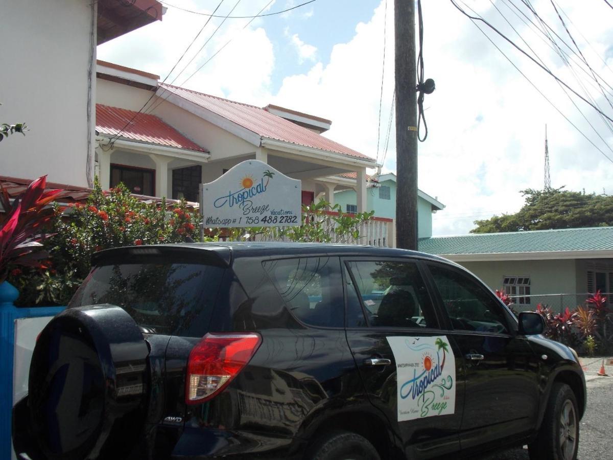 Tropical Breeze Vacation Home And Apartments Gros Islet Exterior foto